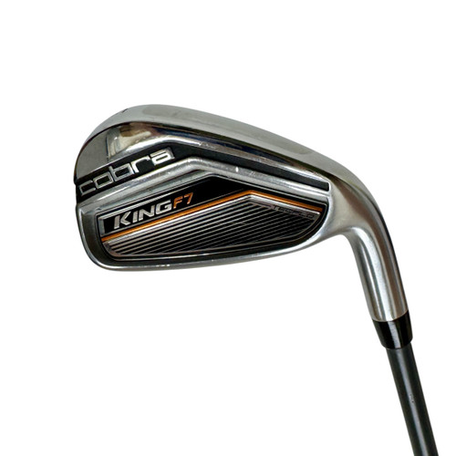 Vist Large View of Product Image Which is Used Cobra KING F7 Men's RH 6 Iron Regular Flex Graphite Shaft