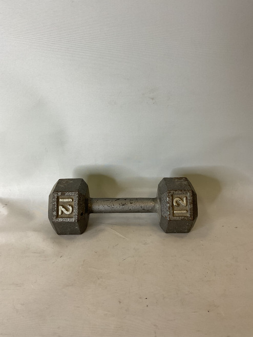 Used Hex Dumbbell (Each) 12 lb