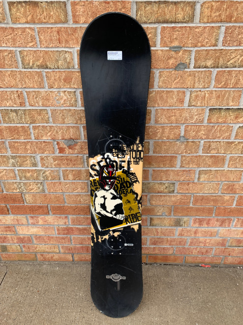 Vist Large View of Product Image Which is Used Ride CATALYST Mens Snowboard Only Black 147 cm