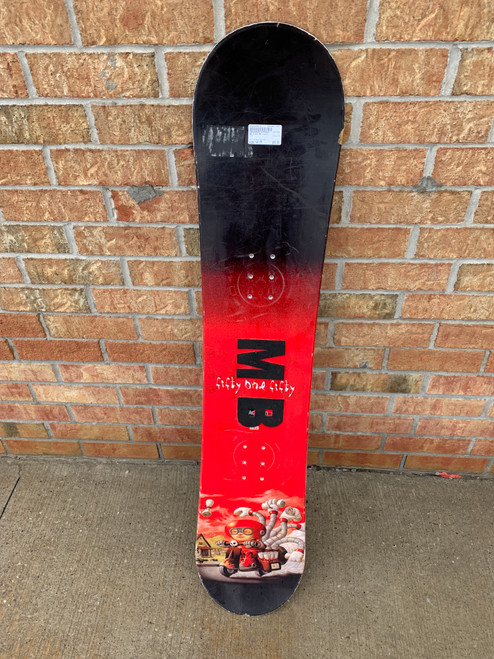 Vist Large View of Product Image Which is Used 5150 MB Boys Snowboard Only Black And Red 143 cm