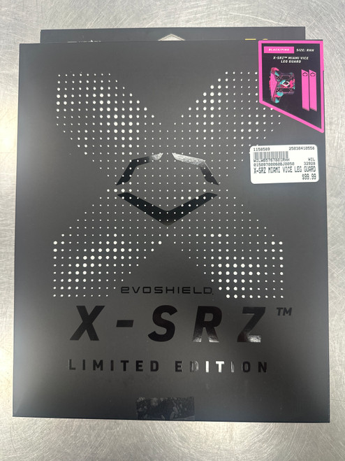 Vist Large View of Product Image Which is New EVOSHIELD X-SRZ MIAMI VICE LEG GUARD-RHH