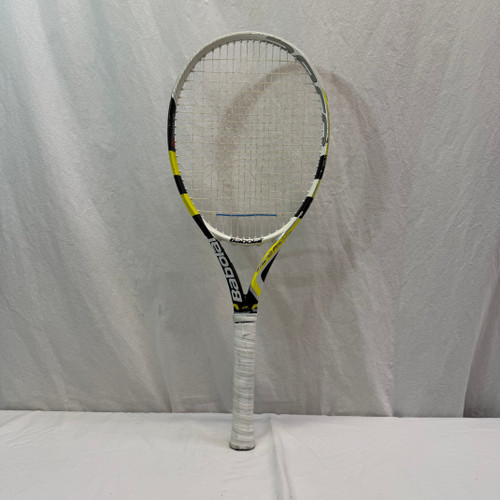 Vist Large View of Product Image Which is Used Babolat AERO PRO LITE Adult Tennis Racquet None 4 1/4"