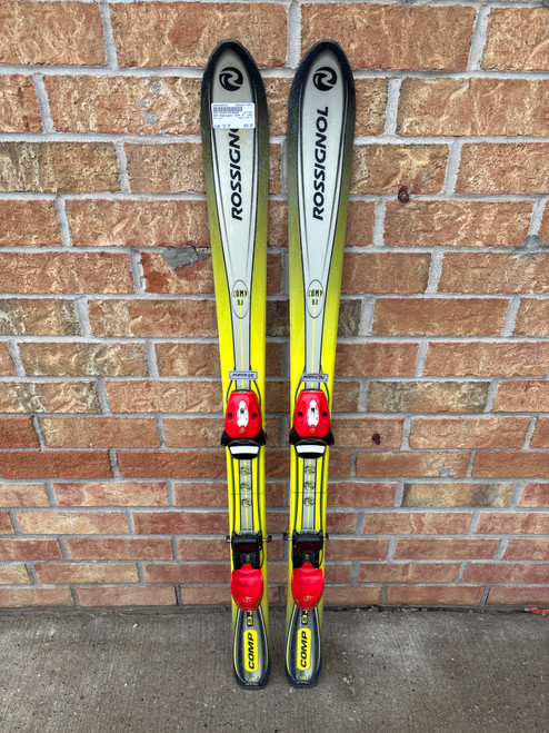 Vist Large View of Product Image Which is Used Rossignol COMP 9J Boys DH Ski/Binding None 120 cm