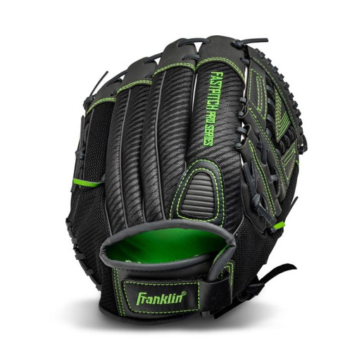 Vist Large View of Product Image Which is New Franklin Fastpitch Pro 13" LHT Glove BLK