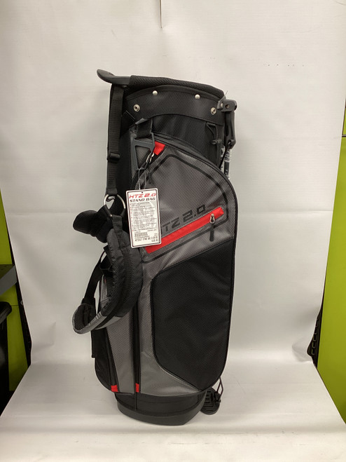 Vist Large View of Product Image Which is New HOTZGOLF STAND BAG B/GR/RD 11851-RCG840073410289