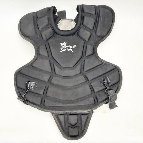 Vist Large View of Product Image Which is Used JADEKYLIN Catchers Chest Protector Black Youth