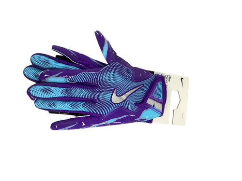 Used Nike VAPOR JET GLOVES FB Gloves Royal Blue MD 11479-S000387553