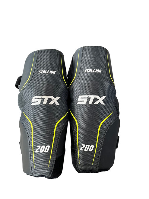 Used STX STALLION 200 Lacrosse Arm Pads/Guards Black SM 11820-S000037887