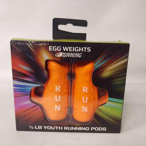 Vist Large View of Product Image Which is Used Ankle Weights Orange 1 lb