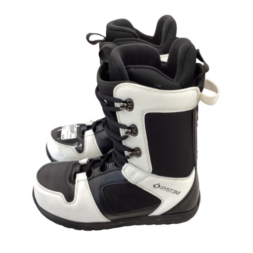 Vist Large View of Product Image Which is Used SYST3M SZ 9 Mens Snowboard Boots Black Senior 9 11815-S000470651