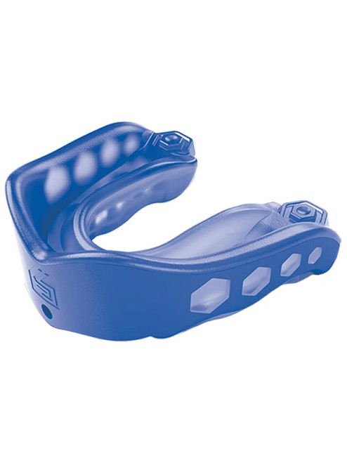 Vist Large View of Product Image Which is New Shock Doctor Youth Gel Max w/ Strap Royal Blue