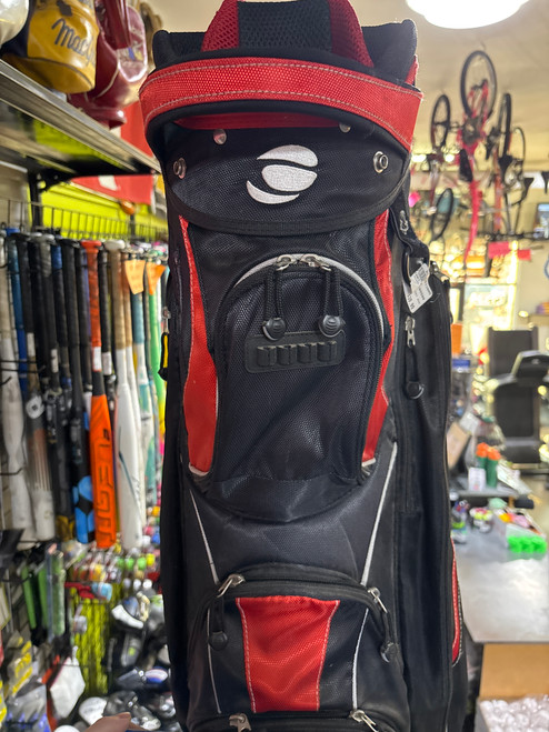 Vist Large View of Product Image Which is Used Orlimar CRX CART BAG Mens Cart Bag Red