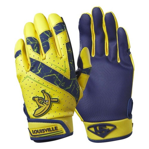 Vist Large View of Product Image Which is New Louisville Slugger Bananas Batting Glove Yth M