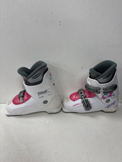Vist Large View of Product Image Which is Used Head CARVE X2 Girls DH Ski Boot White 220 MP - J04 - W05
