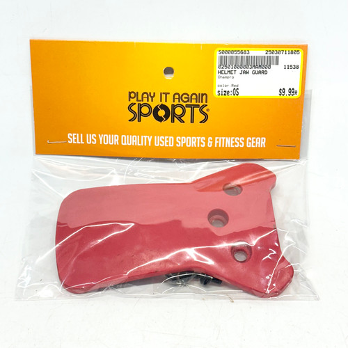 Vist Large View of Product Image Which is Used Champro Batting Helmet Mask Red One Size