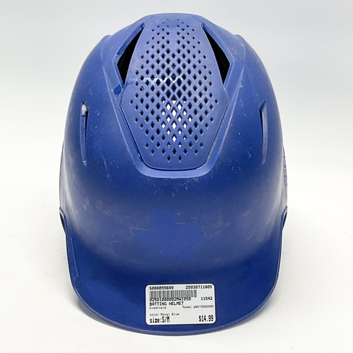 Used Evoshield WB5725604SM Batting Helmet No Mask Royal Blue S/M 11805-S000055699