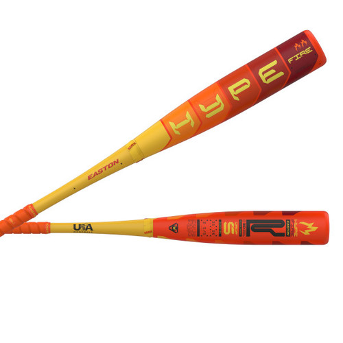 Vist Large View of Product Image Which is Easton Hype Fire USA -5 2 5/8" Barrel Bat #EUS5HYP5 New Easton Hype Fire USA -5 2 5/8" Barrel Bat 31"/26oz