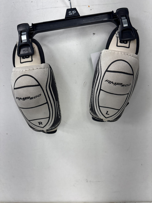 Vist Large View of Product Image Which is Used WinnWell AMP500 Youth Elbow Pads LG