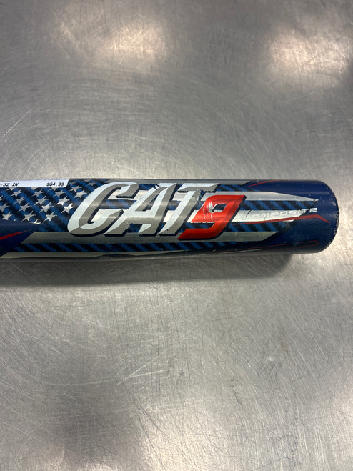 Vist Large View of Product Image Which is Used Marucci CAT 9 COMPOSITE BB/SB High School -3 Bat 32"