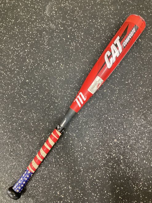 Vist Large View of Product Image Which is Used Marucci CAT COMPOSITE BB/SB USSSA 2 5/8 Bat 28"