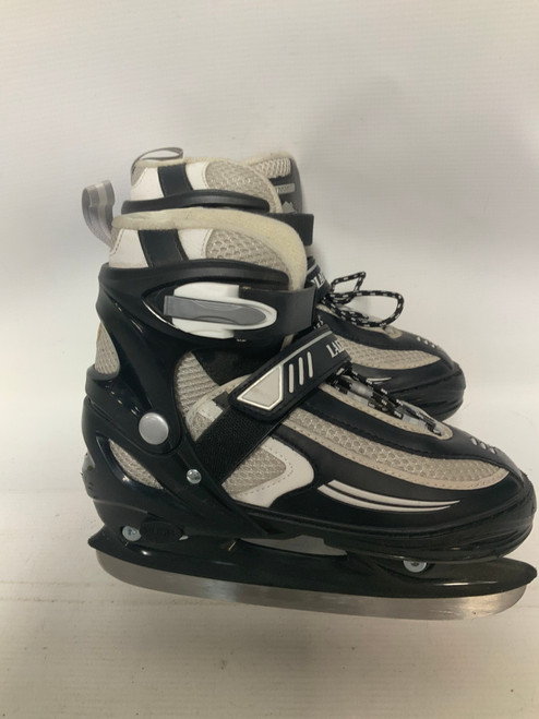 Used Lake Placid SUMMIT 1-4 Boys Softboot Skate Black Adjustable 11823-S000029698