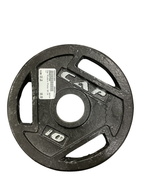 Vist Large View of Product Image Which is Used Cap Olympic Plate (Each) 10 lb