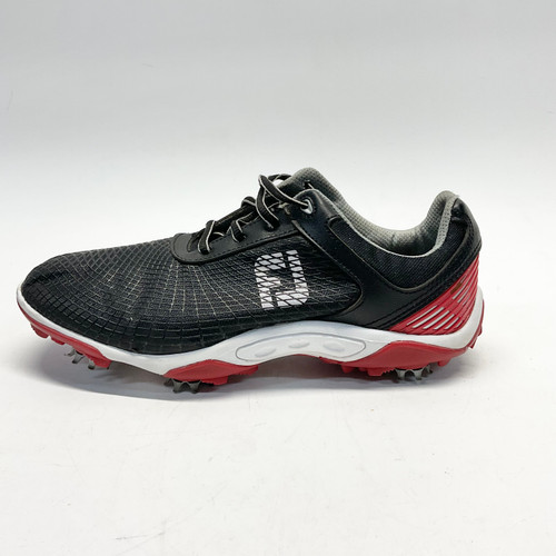 Vist Large View of Product Image Which is Used Foot Joy HYPERFLEX Jr Golf Shoes Black Junior 06
