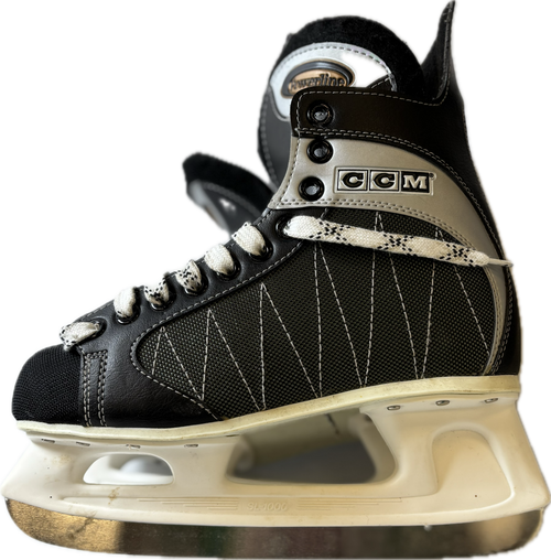 Used CCM POWERTIME 500 Senior Hockey Skate Senior 8 11894-S000013133