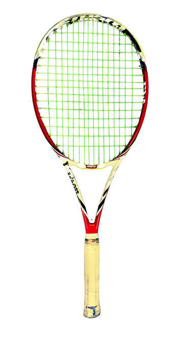 Vist Large View of Product Image Which is Used Wilson STEAM 99 S Adult Tennis Racquet Red 11618-S000237552