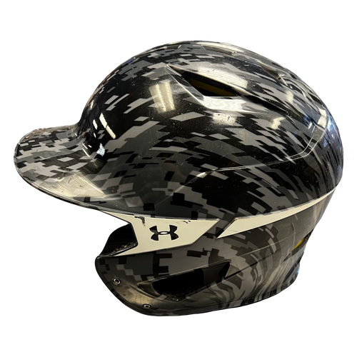Used Under Armour UABH2-100 Batting Helmet Grey One Size  11730-S000063263