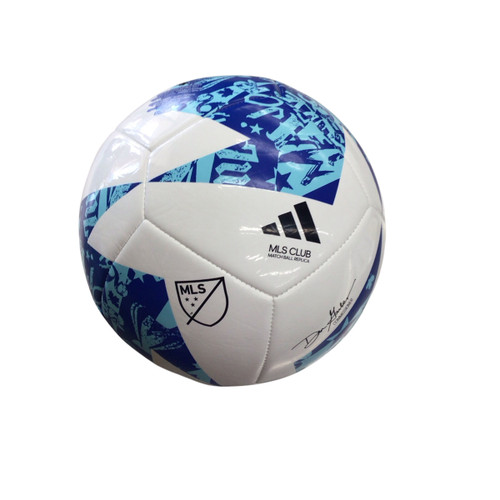 Vist Large View of Product Image Which is Used Adidas MLS CLUB All Size Soccer Ball Royal Blue And White 5 11760-S000072325