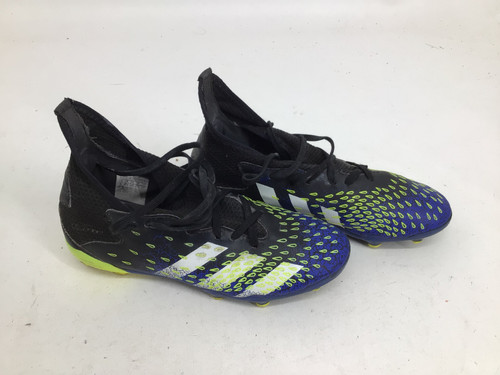 Used Adidas PREDATOR FREAK.3 JR 3 SOCCER CLEATS Soccer Cleats Navy Blue Junior 03 11752-S000061718