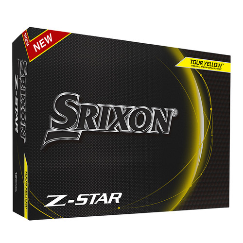 Srixon Z Star 8 Golf Balls Divide Yellow #10336051