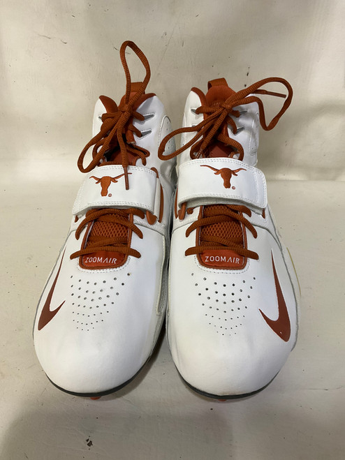 Vist Large View of Product Image Which is Used Nike AIR ZOOM BOSS TEXAS Adult FB Cleats Orange Senior 14
