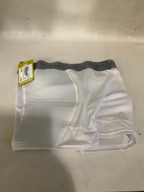 Vist Large View of Product Image Which is Used Mizuno WOMENS AERO VENT SLIDING SHORTS Other Clothing White XL