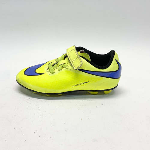 Vist Large View of Product Image Which is Used Nike HYPERVENOM Soccer Cleats Yellow Youth 13.0 11805-S000055947