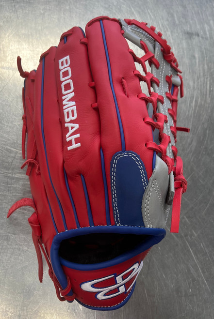 Used BoomBah VITILLA BB/SB Glove RH Throw Red 14" 11497-S000146852