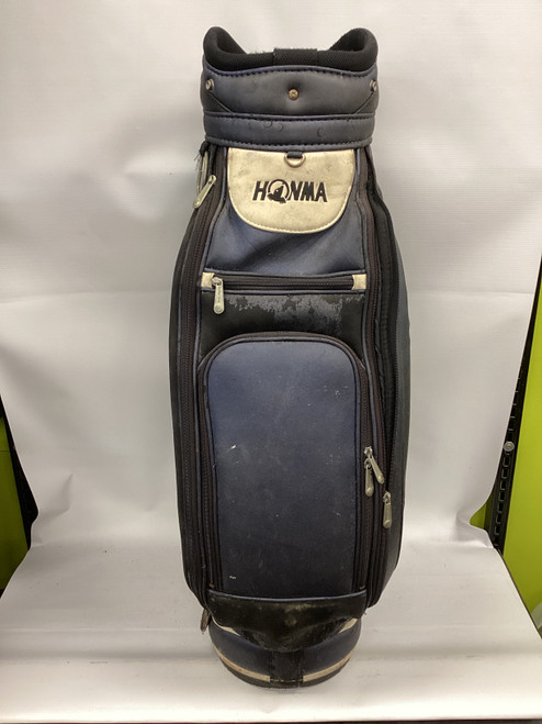Used Honma TWIN MARKS Mens Cart Bag Black 11851-S000027767