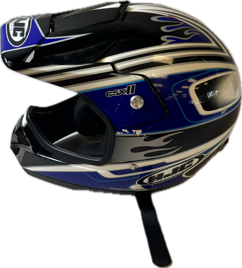 Used HJC CSX2 Adult Helmet Royal Blue XXS 11894-S000013629