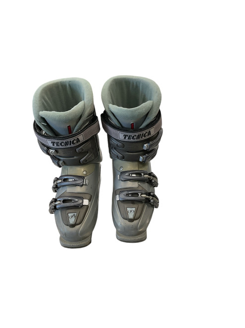 Used Tecnica ENTRYX 5 Womens DH Ski Boot Grey 240 MP - J06 - W07 11856-S000017069