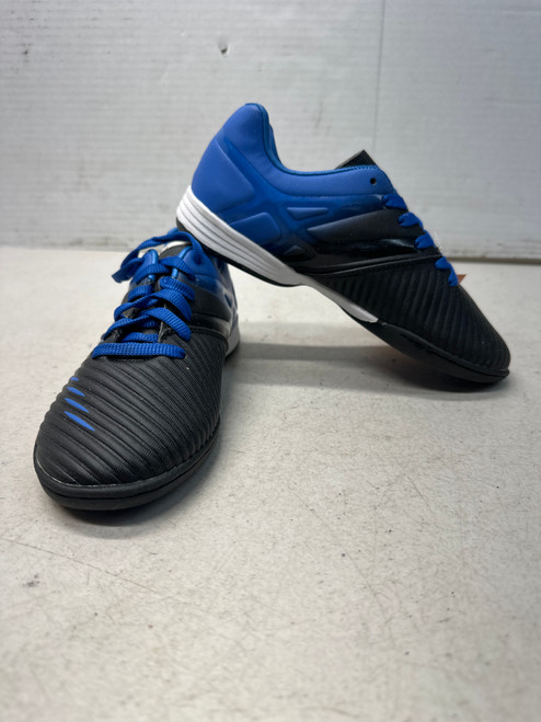 Vist Large View of Product Image Which is Used Vizari INDOOR SOCCER SHOE Soccer Indoor Shoes White/Black/Royal Junior 02