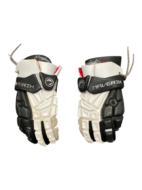 Used Maverik SHARKSKIN Lacrosse Gloves Mens None 14" 11511-S000169833