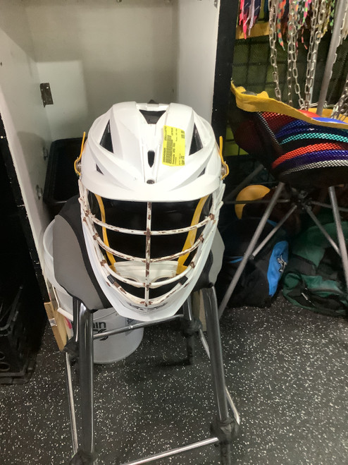 Used Cascade XRS PRO Lacrosse Helmet White One Size 10743-S000455605