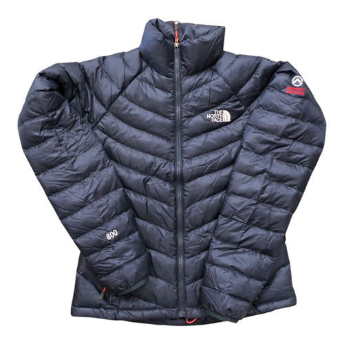 Vist Large View of Product Image Which is Used North Face SUMMIT SERIES Outerwear Heavy Jacket W Navy Blue SM
