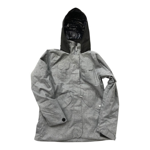 Vist Large View of Product Image Which is Used Obermeyer Outerwear Heavy Jacket W Grey LG