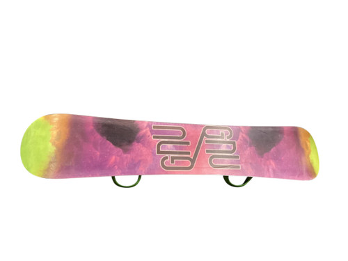Vist Large View of Product Image Which is Used GNU VELVET GNURU Womens Snowboard/Bindings Pink 147 cm