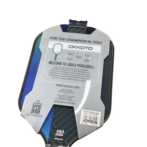 Used JOOLA OKKOTO Pickleball Racquet Royal Blue 11760-S000072418