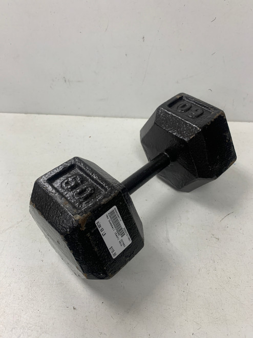 Vist Large View of Product Image Which is Used Hex Dumbbell (Each) 60 lb
