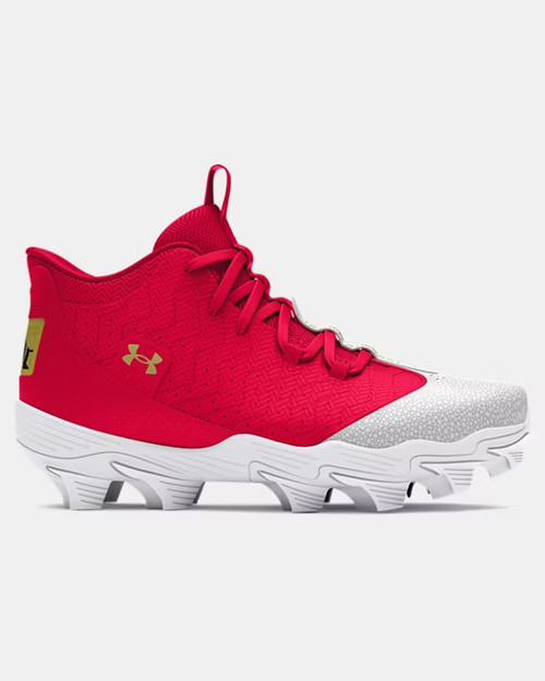 New UA HARPER 9 RM RED JR 4.0 11199-UND30274521034