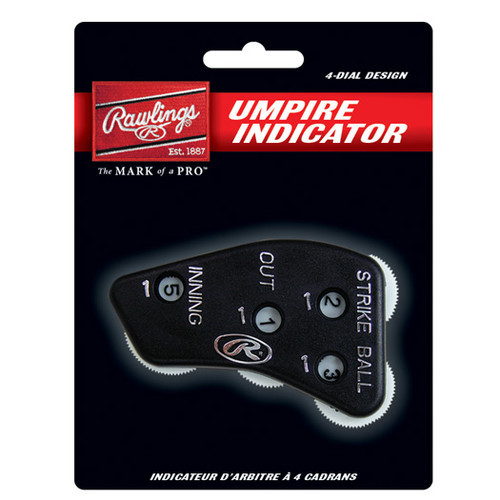 Vist Large View of Product Image Which is Rawlings Umpire Indicator #4IN1
